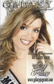 PageantCast Vault: Laura Buhmann, Ms. Galaxy 2009 Autograph Card