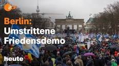Resultado de imagem para paz, Aufstand fur Frieden, assinaturas, promotoras, Die Link, manifestação pela paz em Berlin, 13.000 manifestantes, 25 de fevereiro de 2023,