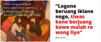 Duduk sendiri dalam sepi, tak ada orang yang menemani. 45 Pantun Jawa Ini Siap Bikin Kamu Ketawa Sekaligus Baper
