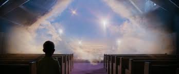 Jesus christ in heaven religion concept. Heaven Is For Real Blu Ray Dvd Review