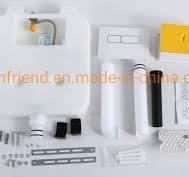 Bathroom Accessories Small Size Wall Mounted Toilet Tank HDPE Plastic Concealed Cistern Without Iron Frame
