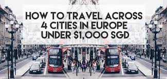 Vardas ir pavardė christabel chua. How To Travel Across 4 Cities In Europe Under 1 000 Sgd