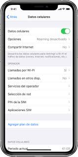 Del mismo modo la información completa sobre como pasar datos del celular a la memoria. Consultar El Uso De Datos Celulares En Tu Iphone O Ipad Soporte Tecnico De Apple Co