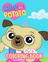 Completely free and completely online. Chip And Potato Coloring Book A Cool Coloring Book For Fans Of Chip And Potato Lot Of Designs To Color Relax And Relieve Stress By Chips Press