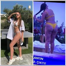 Benim kilolu halim bile hepinizden guzel. Duygu Ozaslan Kilo Fotografi