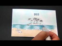 A beginner tutorial on how to texture water with copic markers. Coloring Water Scene With Copics Youtube