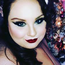 Horror-themed makeup look for Halloween