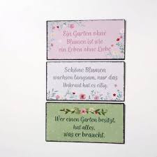 Freunden eine karte schicken den garten noch mit lampen spicken. Blechschild Garten 40x20cm Gunstig Online Kaufen