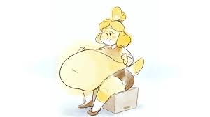 Isabelle Belly Play Animation by secretgoombaman12345 on DeviantArt