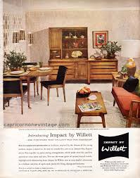 1957 Impact By Willett Furniture Magazine Ad Mid Century Modern Furnishings Retro Room Deco Mid Century Modern Furnishing Modern Furnishings Furniture Magazine