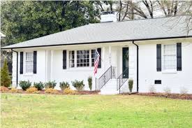 This lovely little ranch from planet_wisco not only features brick siding, but also has a fun pink pathway leading up to the house. Two Simple Updates Give 1960s Ranch Home A Dashing New Look Boral Building Products Inc