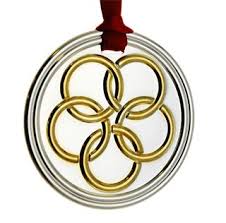 Carrs Of Sheffield 5th Day Of Christmas Five Gold Rings Ornament Five Gold Rings Five Golden Rings 5 Gold Rings