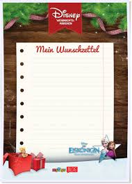 Insgesamt sollten es nicht zu viele wünsche sein. Wunschzettel Vorlage Disney Eiskoenigin Mytoys Blog