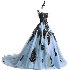 Plus Size Black And Blue Wedding Dress Plus Size Long Ball Gown Black Lace Gothic Corset Prom Evening Dresses Sky Blue Gothic Wedding Dress Trendy Wedding Dresses Lace Sweetheart Wedding Dress