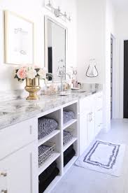 Enjoy 32 bathroom designs from baroque to modern. Glam Gold White Master Bathroom Refresh Monica Wants It