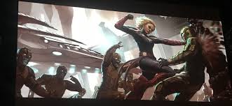 The marvel universe.without the avengers? Universal Movies Free Hd Captain Marvel Movie Concept Art