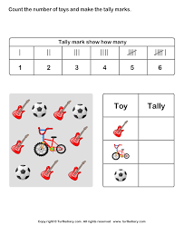 Count Objects And Make Tally Chart Worksheet Turtle Diary