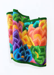 Acrylic and gold leaf paintings by Belen Islas — Belen Islas Studio