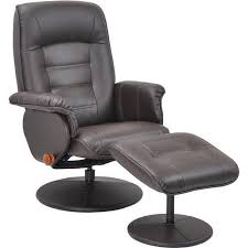 Benchmaster 7510 073 Reclining Swivel Brown Chair With Ottoman Home Appliances Home Chair