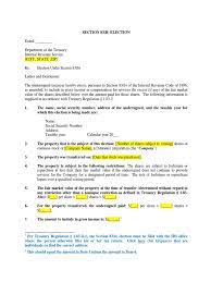 Physicians and other health care practitioners rely on medical assistants to complete a variety of administrative and clinical tasks. Form Of Section 83 B Election Provided By Cooley Go Pdf Internal Revenue Service Tax Return United States