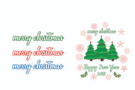 Download Merry Christmas Happy New Year 2019 Svg Cut File Graphic By Bluestar Creatives Creative Fabrica SVG Cut Files