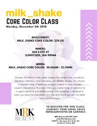 Milk_shake Core Color Class Sunnyside Wa Mrk Beauty
