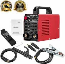 Arc Welder 110v 200a Welding Machine Igbt Inverter Dc Mini Electric Red In 2021 Arc Welders Welding Equipment Welding Machine
