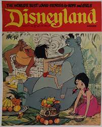 Vintage Prints of The Jungle Book, original Disney magazine covers