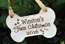 In the poky little puppy's first christmas, the poky little puppy learns about the meaning of christmas. Grey Pitbull Puppy S First Christmas Dog S First Christmas Pitbull Ornament Ornament For Dog Pitbull Christmas Ornament Ornaments Accents Home Living Keyforrest Lt