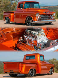 Image result for Orange 1957 Truck