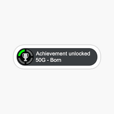 It says the exact time the achievement was unlocked,. Achievement Unlocked Stickers Redbubble