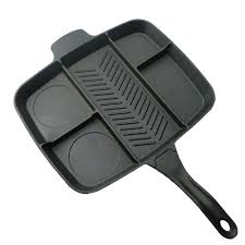 Maybe you would like to learn more about one of these? Divided Cast Iron Skillet 5 In 1 Multi Section Frying Pan Master Pan Divied Grill Fry Pan Buy Divided Skillet Divided Frying Pan Master Pan Product On Alibaba Com