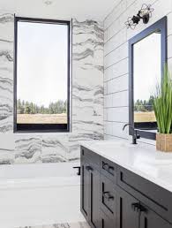 For double vanities, a width range of 60 to 72 inches is. 33 Master Bathroom Ideas Sebring Design Build Bathroom Remodeling