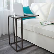 Das schlafzimmer braucht etwas frischen wind? Vittsjo Black Brown Glass Laptop Stand 35x65 Cm Ikea