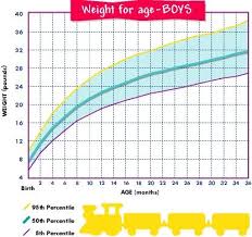 Age And Weight Chart For Boys Baby Boy Weight Chart Baby