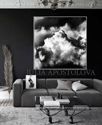 Cheap Black And White Canvas Prints Black Art Cloud Painting Cloud Abstract Celestial Wall Art Canvas Print Minimalist Trending Decor Scandinavian Canvas Art Cloud Painting Wall Art Canvas Prints