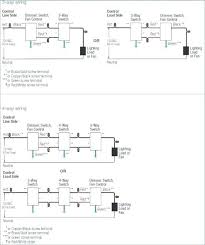 There are 2 conductors (travelers) between the two. Os 5991 4 Way Switch To Dimmer Schematic Wiring