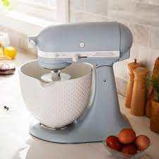 Kitchenaid Artisan Mixer 180 Anniversary Misty Blue With Free Gift Kuchenhilfe Kitchenaid Artisan Mixer Kuchenmixer