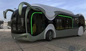 Autobus Con Ventanas Grandes Vehicules Futuristes Voiture Bus