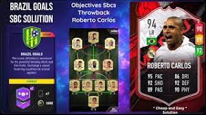 Flashscore.com offers lnf 2021 livescore, final and partial results, lnf 2021 standings and match details. Brazil Goals Sbc Solution Easiest Way Possible Roberto Carlos Objectives Madfut 21 Youtube