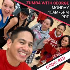 Monday morning Zumba fitness with ZIN Oct 7, 2024