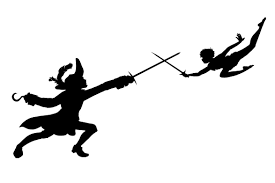 Peterpan6 Jpg Obrazek Jpeg 1173 782 Pikseli Peter Pan Silhouette Peter Pan Art Captain Hook Peter Pan