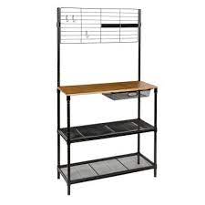 Maybe you would like to learn more about one of these? Modern Baker S Racks Kitchen Dining Room Furniture The Home Depot