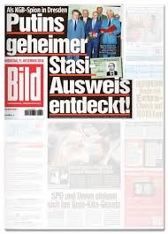 Auf dem flughafen der sächsischen landeshauptstadt wurde er von ministerpräsident. Bild Macht Wladimir Putin Zum Stasi Mitarbeiter Bildblog