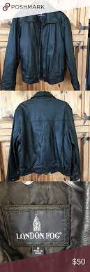 London Fog Black Leather Jacket Black Leather Jacket Leather Jacket Jackets