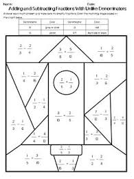 Adding And Subtracting Fractions With Unlike Denominators Edition 1 Subtracting Fractions Adding And Subtracting Fractions Teaching Simplifying Fractions