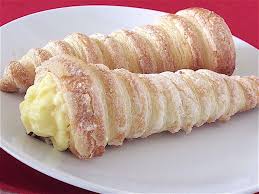Cornets Feuilletes A La Creme Vanillee Le Blog De Patrick Recette Creme Patissiere Creme Pour Gateau Patissiere