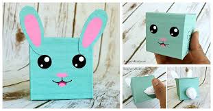 One of the things i enjoy most is getting my kids all dolled in the new spring colors! Easter Craft For Kids Diy Bunny Box With Free Template Buggy And Buddy