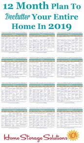 Free 2021 Printable Declutter 365 Calendar 15 Minute Daily Missions Declutter Declutter Home Home Storage Solutions