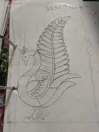 Welcome to jana art today design about how to draw peacock with beautiful feather design | pencil art. Pin By Brundhasrinivasan On D10 Handwork Embroidery Design Embroidery Designs Hand Embroidery Designs